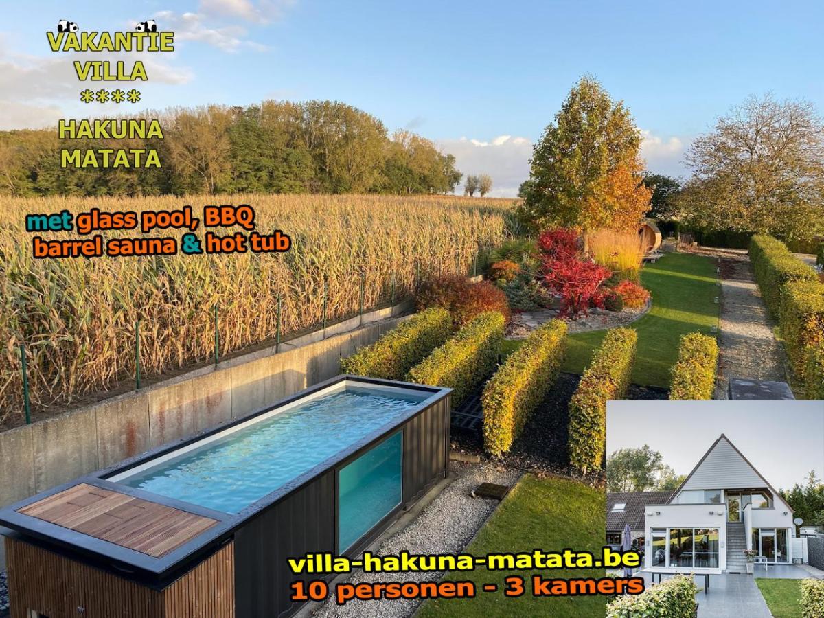 Vakantiewoning Hakuna Matata Geraardsbergen Kültér fotó