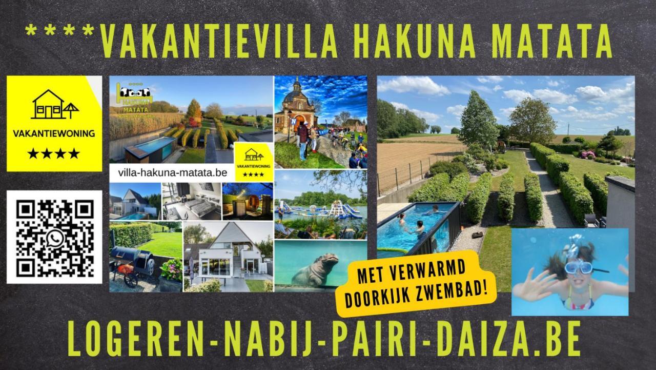 Vakantiewoning Hakuna Matata Geraardsbergen Kültér fotó
