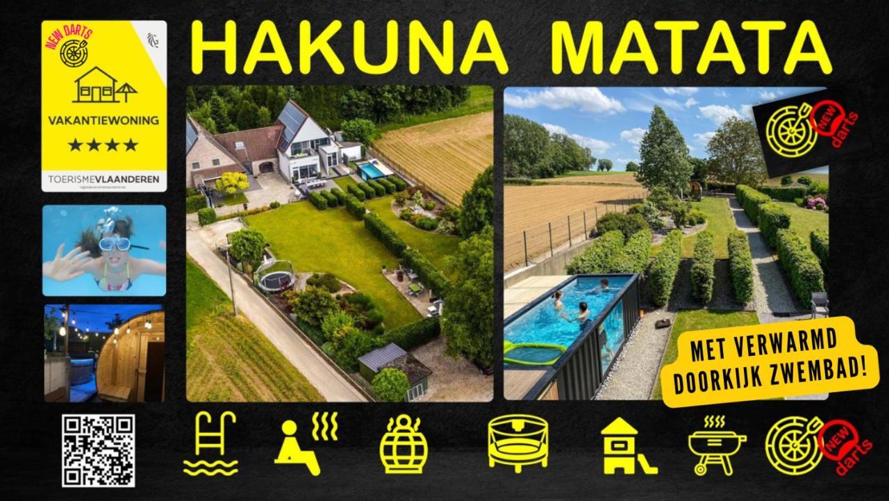 Vakantiewoning Hakuna Matata Geraardsbergen Kültér fotó